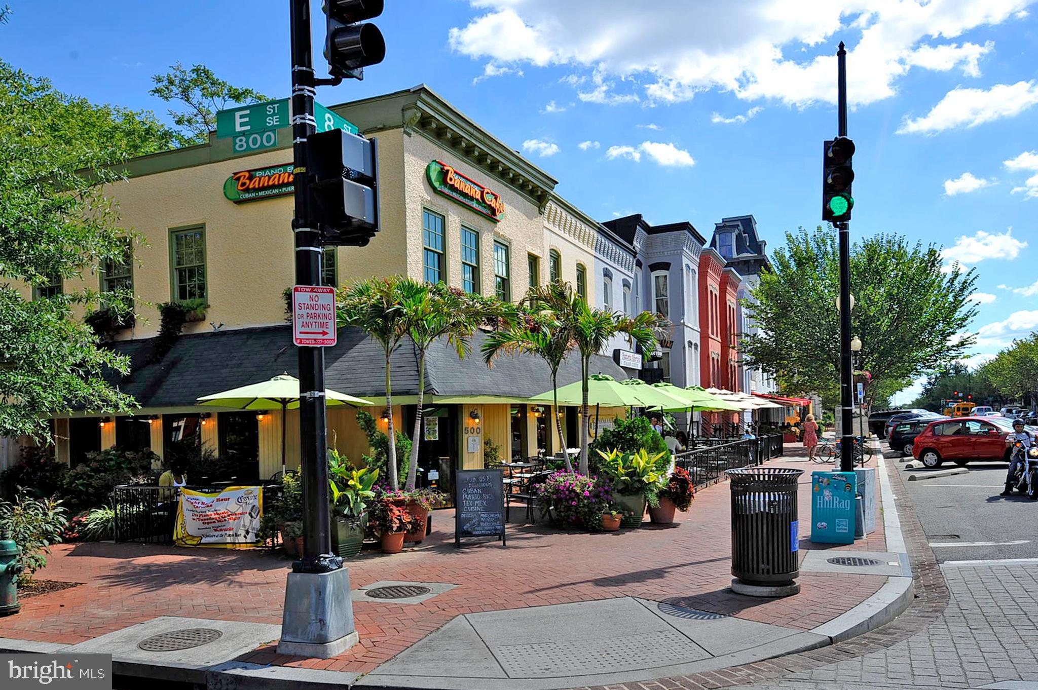 1302 East Capitol Street Northeast, Unit B Washington, DC 20003 - Photo 22 of 23 a front view of a building with street