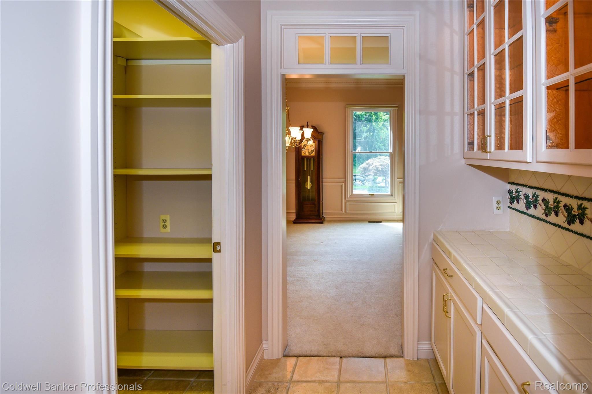 9250 Fox Hollow Road Clarkston, MI 48348 - Photo 17 of 42 Butler's Pantry, Pantry view to Dining Room - Copy.jpg