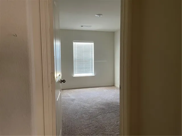 a view of closet area