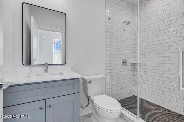 a view of a room with empty racks