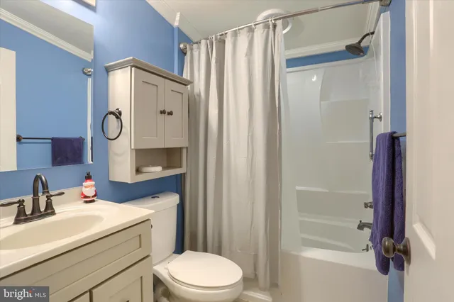 a bathroom with a sink toilet vanity and shower