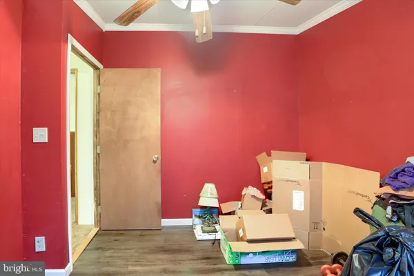 a room with furniture and a window