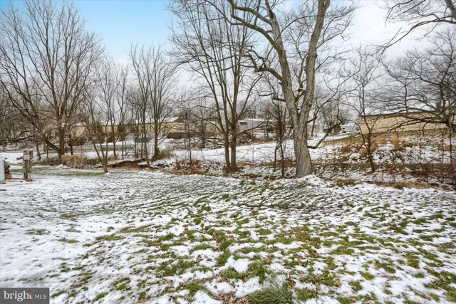 a view of covered with snow