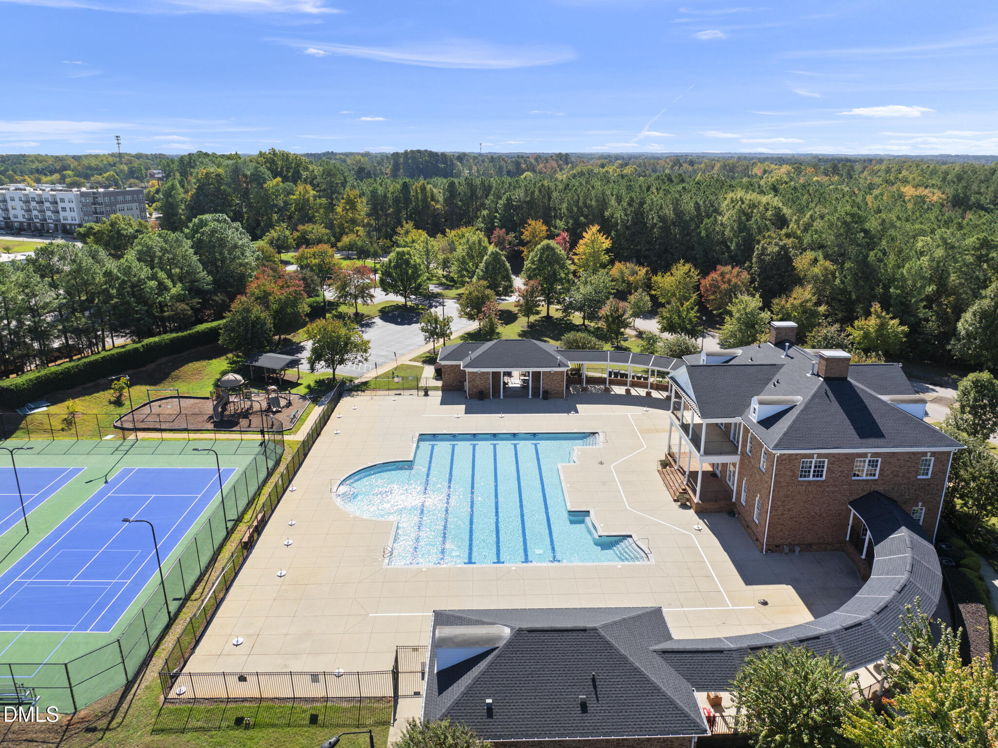 404 Provincial Street Raleigh, NC 27603 - Photo 19 of 24 an aerial view of a house with a garden