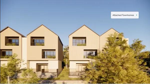 a view of a entryway of a house