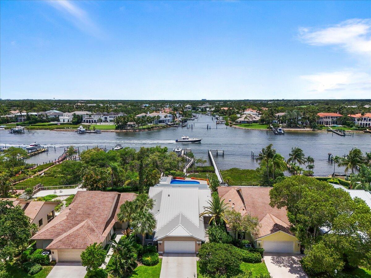 352 River Edge Road Jupiter, FL 33477 - Photo 38 of 56 Aerial facing West
