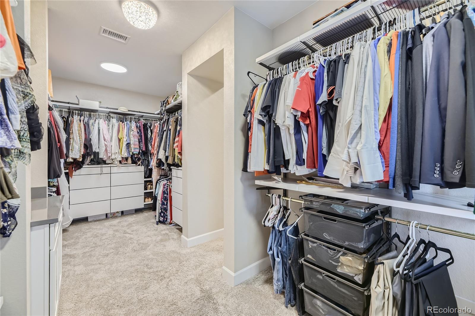 11330 Yellow Tip Point Parker, CO 80134 - Photo 28 of 50 a view of walk in closet with clothes