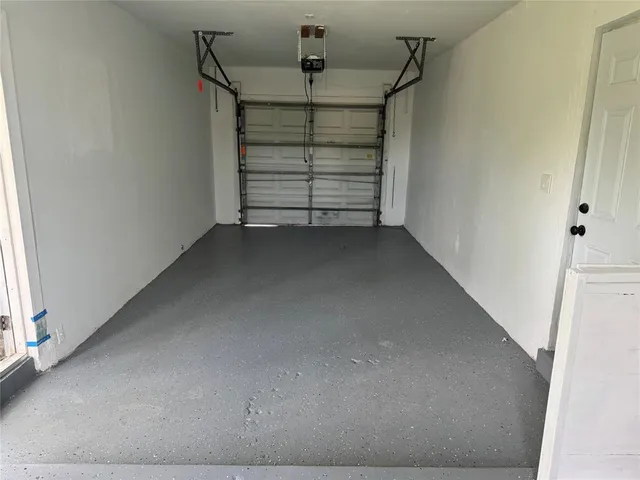 a view of a yard with an outdoor space