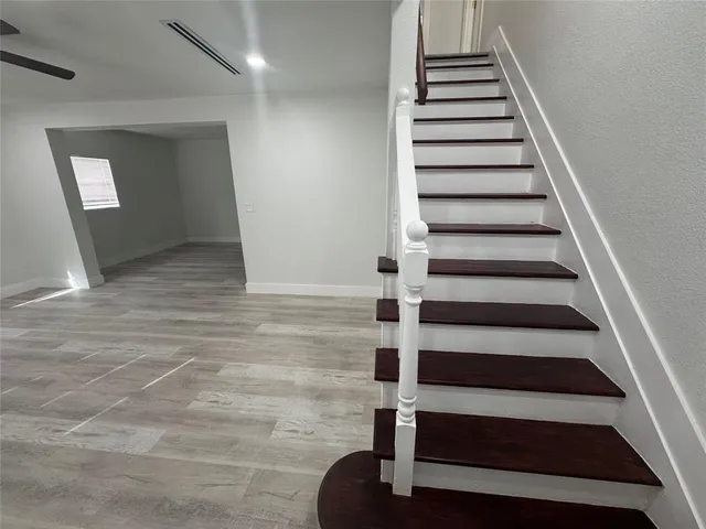 a view of entryway and hall