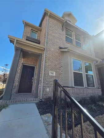 a view of a kitchen with a sink and cabinets