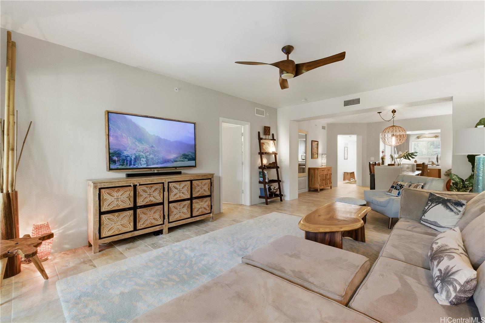 437 Kailua Road, Unit 6108 Kailua, HI 96734 - Photo 8 of 25 Enjoy this well laid out condo featuring central AC for comfort and fire sprinklers for added safety.