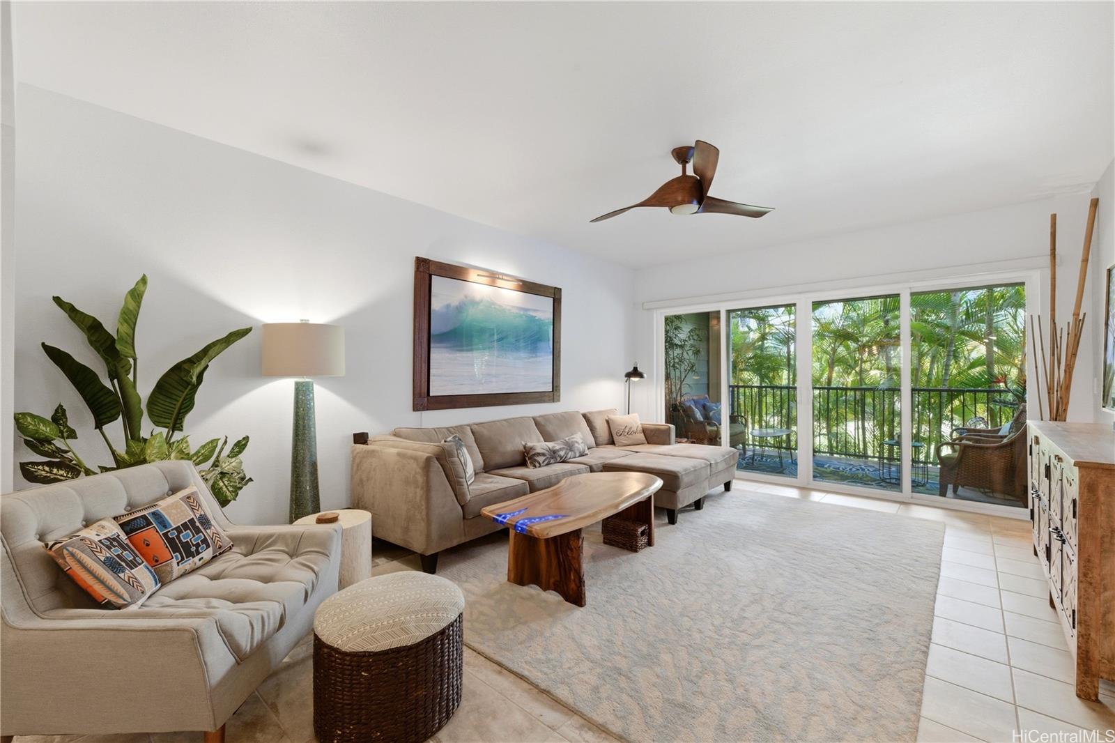437 Kailua Road, Unit 6108 Kailua, HI 96734 - Photo 9 of 25 Direct access to the covered lanai creates a seamless connection between indoor comfort and outdoor island living.