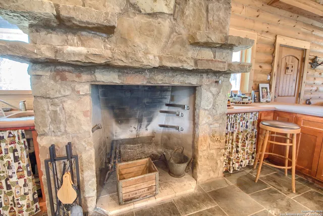 an aerial view of forest