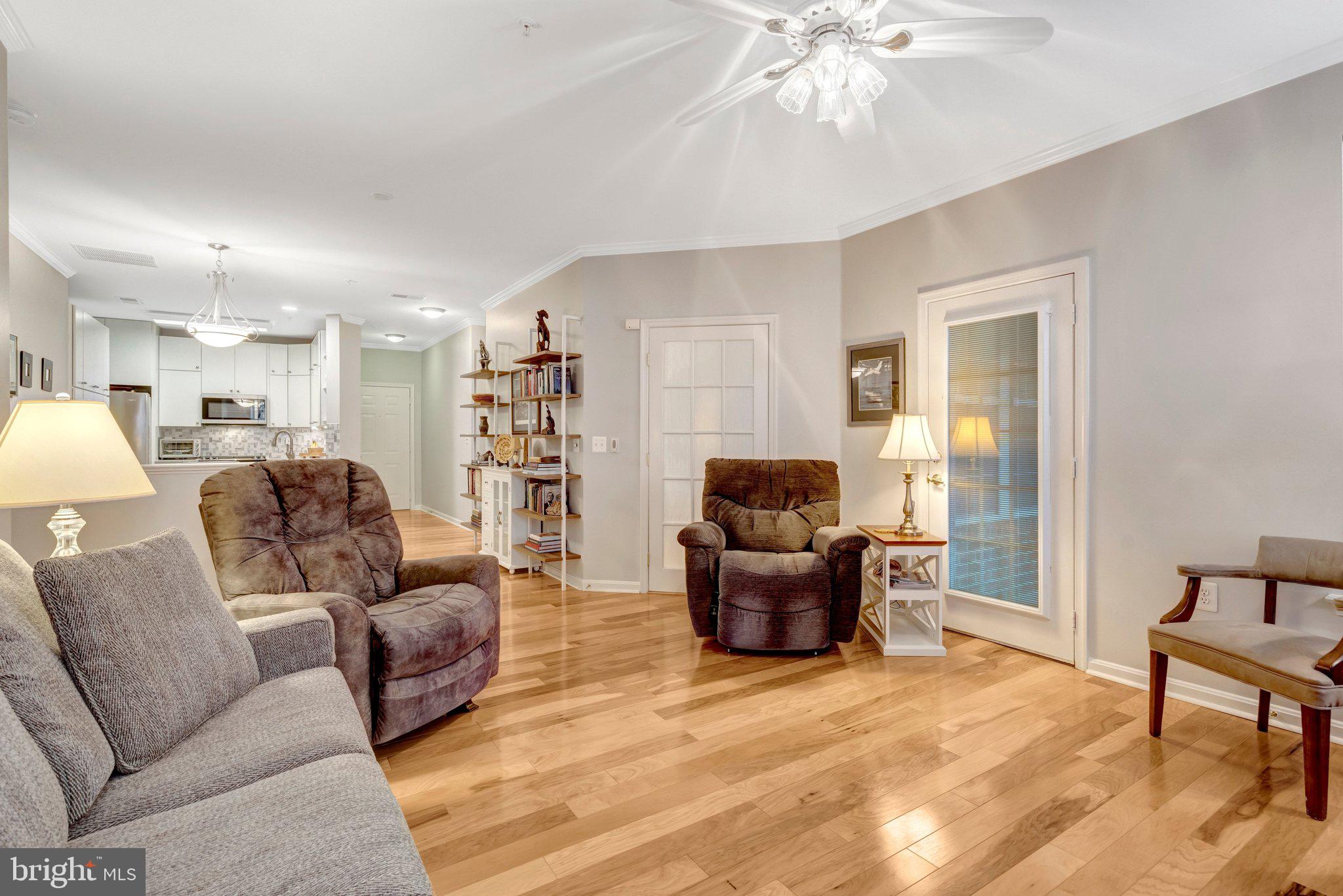 4310 Cannon Ridge Court, Unit 75 Fairfax, VA 22033 - Photo 11 of 29 Living space with patio access