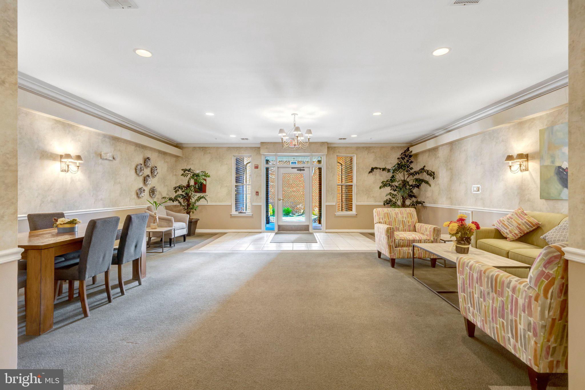4310 Cannon Ridge Court, Unit 75 Fairfax, VA 22033 - Photo 22 of 29 Building lobby with seating areas