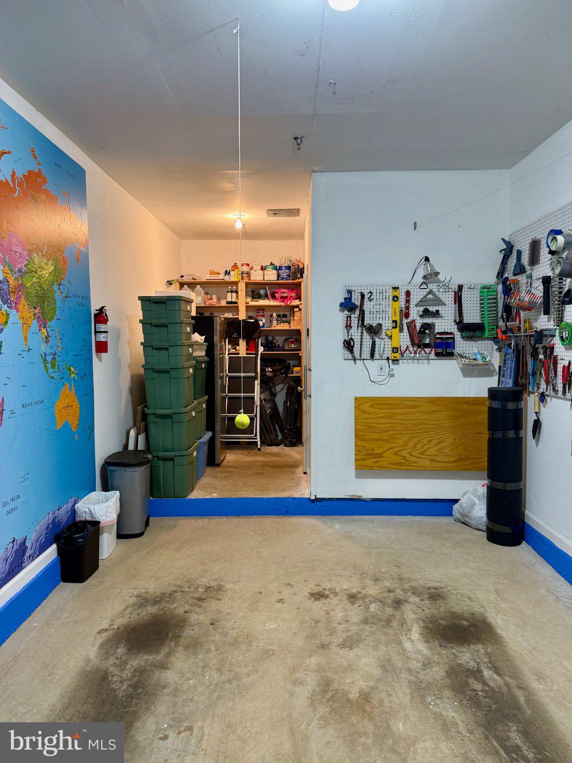 4310 Cannon Ridge Court, Unit 75 Fairfax, VA 22033 - Photo 25 of 29 1-car garage with storage, fold-up bench.