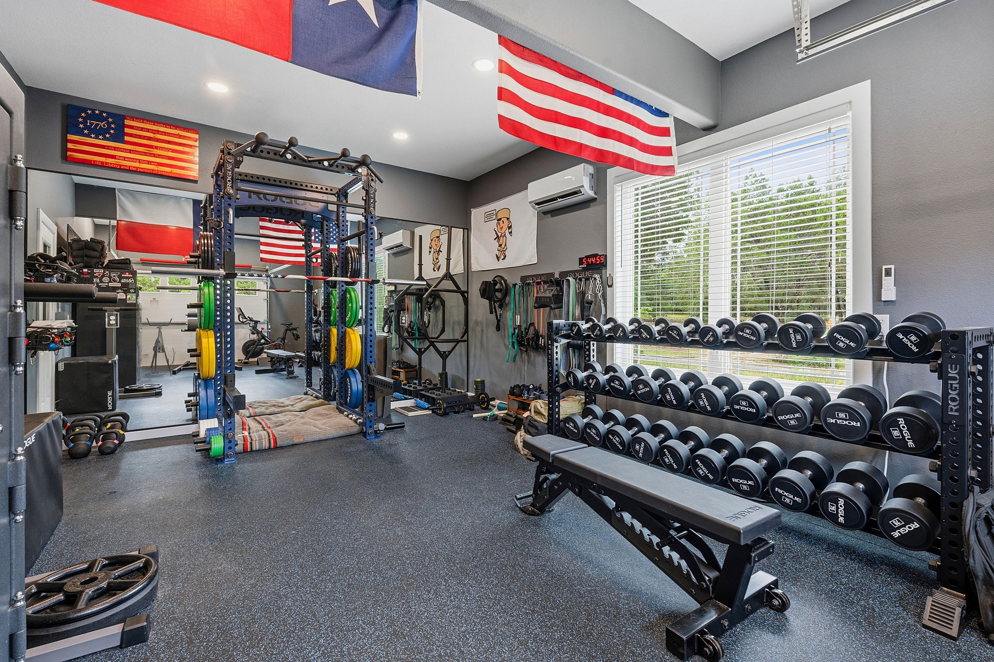 8121 Bluff Trail Austin, TX 78737 - Photo 28 of 40 An impressive home gym, complete with comprehensive equipment for an active lifestyle.