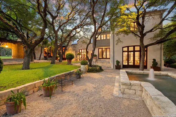 a view of a backyard with a garden