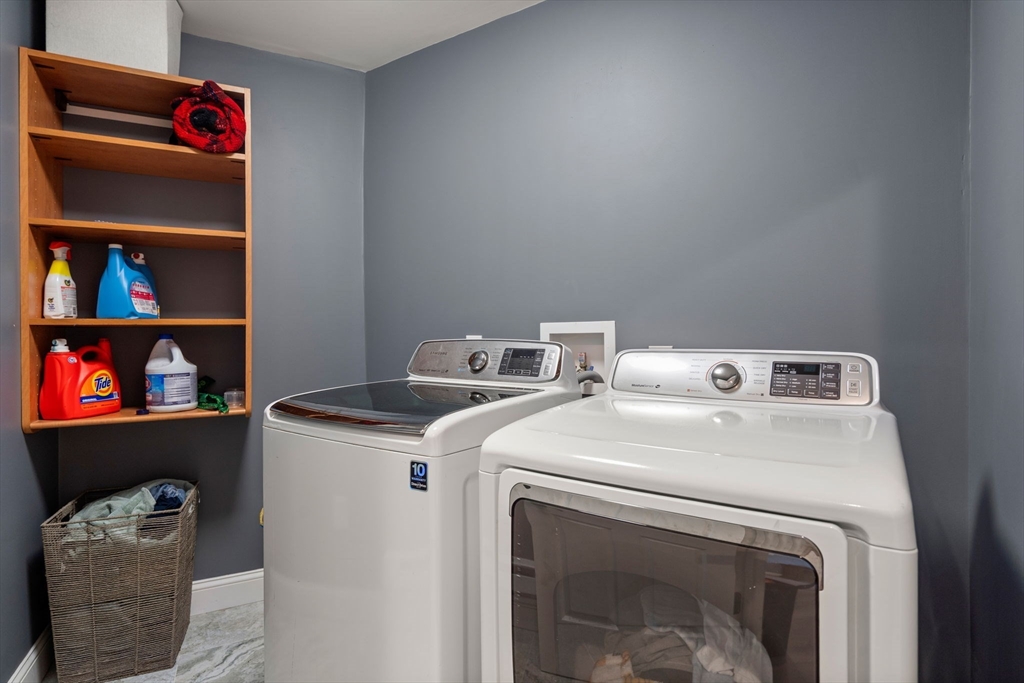 24 Wayside Inn Road Framingham, MA 01701 - Photo 31 of 38 a utility room with dryer and washer