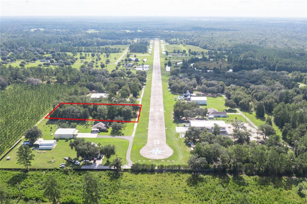 7 Southwest 39th Drive Lake Butler, FL 32054 - Photo 5 of 5 an aerial view of a residential houses with outdoor space and a lake view