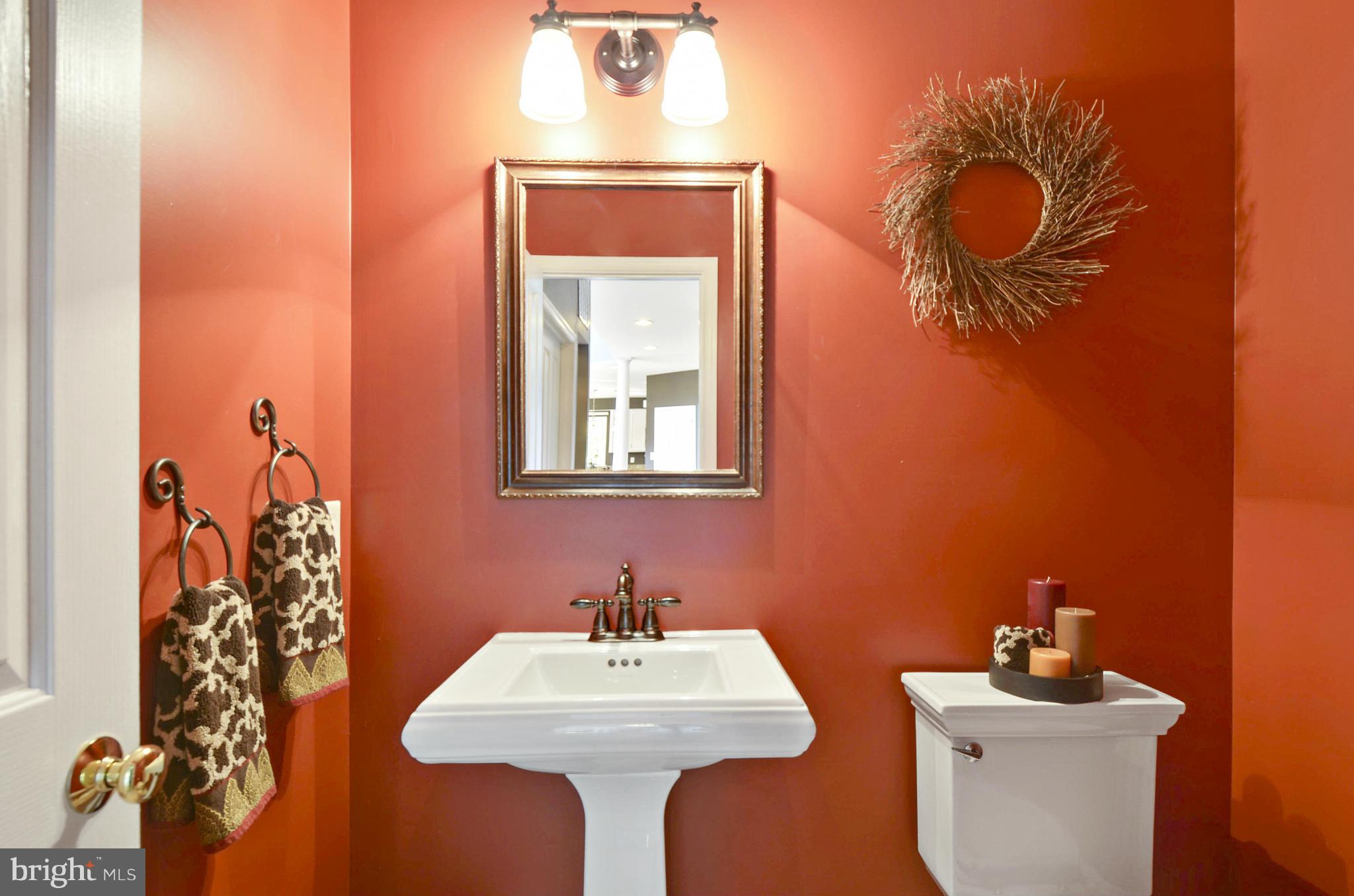 1212 Walker Road Freeland, MD 21053 - Photo 16 of 30 a bathroom with a sink mirror and toilet