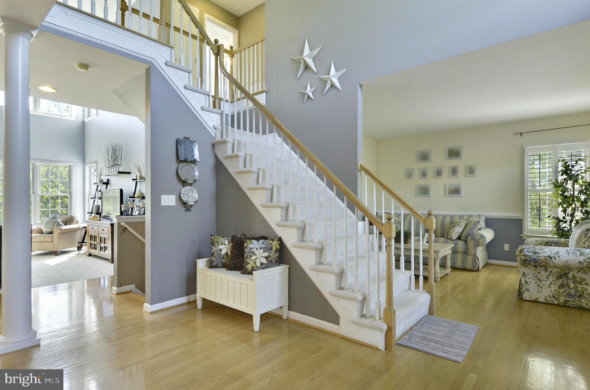 1212 Walker Road Freeland, MD 21053 - Photo 7 of 30 a view of entryway and hall with wooden floor