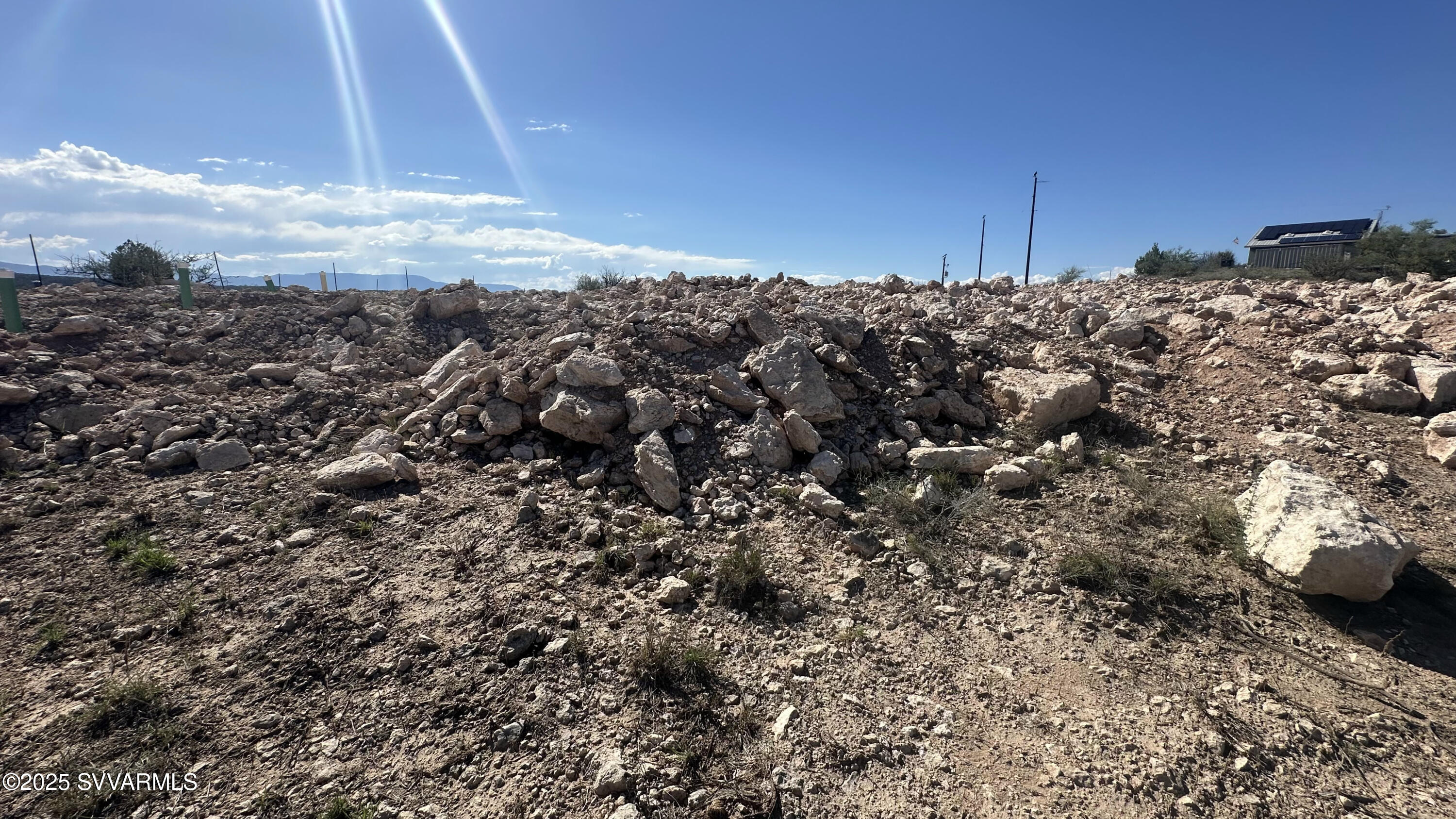 0 East Outlaw Way Rimrock, AZ 86335 - Photo 56 of 69 a view of a road with wooden fence