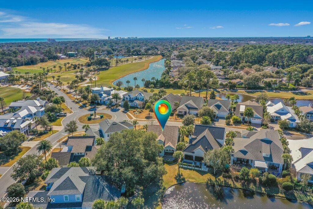 569 Timber Bridge Lane Atlantic Beach, FL 32233 - Photo 69 of 81 an aerial view of residential building with outdoor space