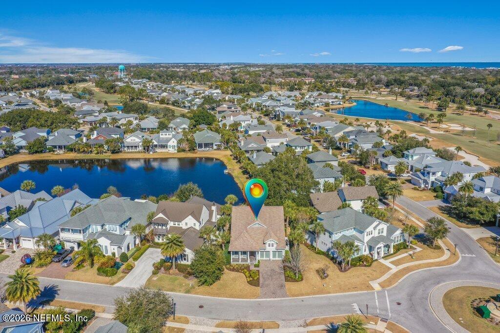 569 Timber Bridge Lane Atlantic Beach, FL 32233 - Photo 71 of 81 an aerial view of residential houses with outdoor space