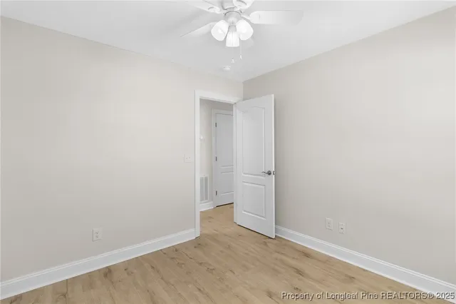 wooden floor in an empty room