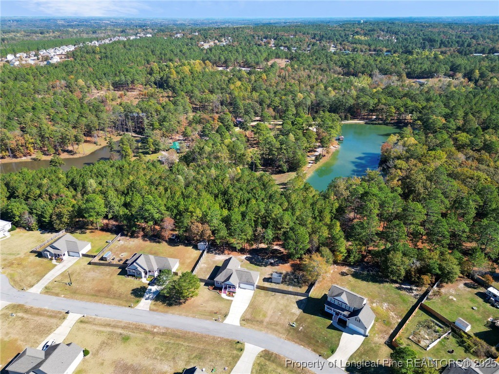 64 Humvee Court Broadway, NC 27505 - Photo 36 of 38 an aerial view of a house with a yard