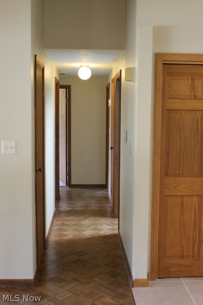 5738 Caranor Road Kent, OH 44240 - Photo 10 of 25 Hall from kitchen area leads to 3 Beds and 2 full baths