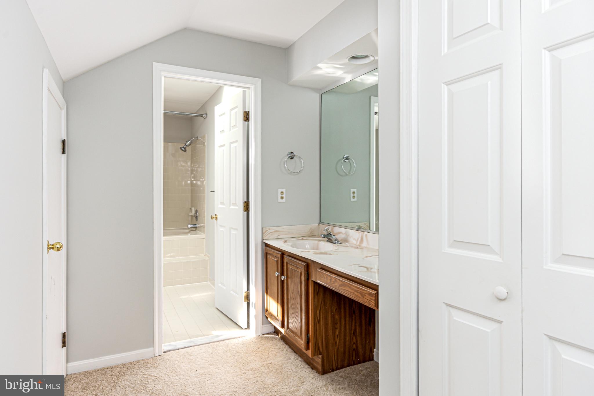 1346 Old Water Oak Point Road Pasadena, MD 21122 - Photo 18 of 33 Master Bath-double sink and dressing area