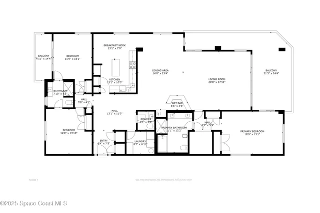 $4,500 | 5635 South Hwy A1A, Unit A701, Melbourne Beach, FL 32951