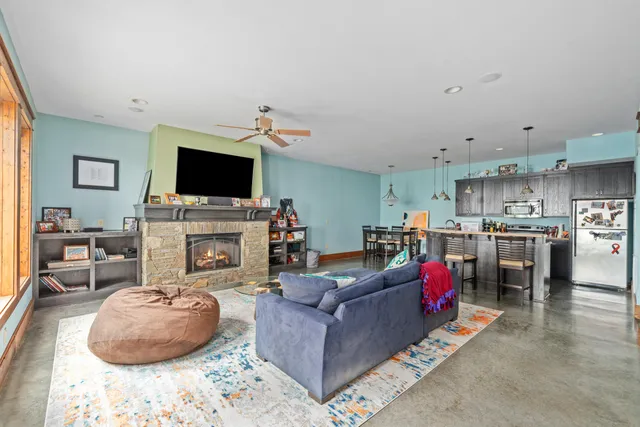 a view of a storage with a bike