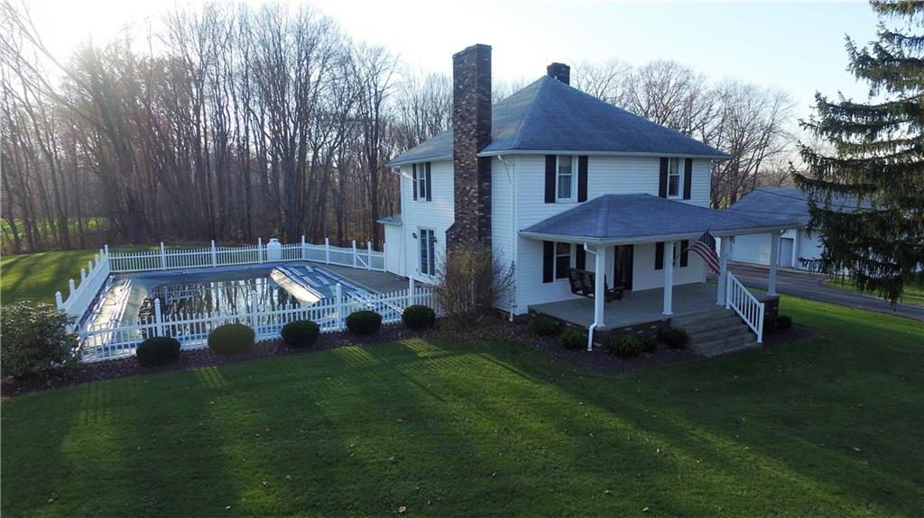 1475 Plain Grove Road Volant, PA 16156 - Photo 1 of 25 Welcome to this stately country home!