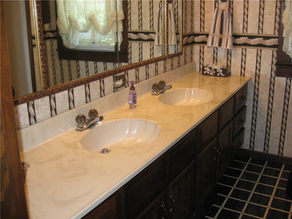 1475 Plain Grove Road Volant, PA 16156 - Photo 22 of 25 Full bath on the second floor is very roomy and stylish!