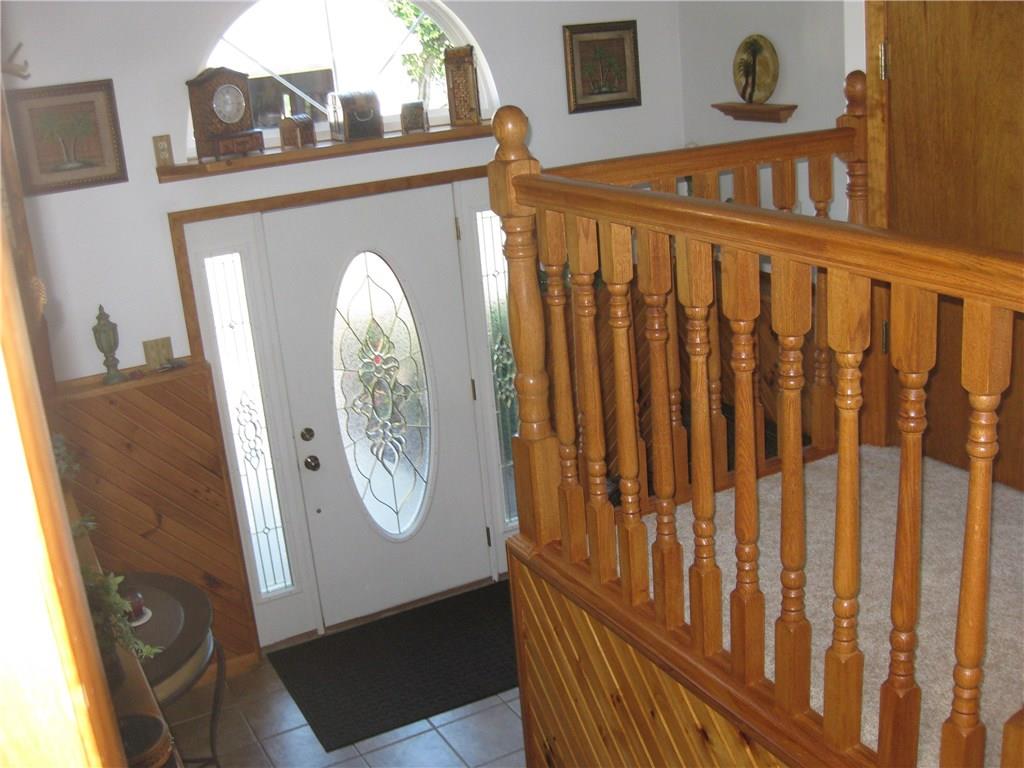 1475 Plain Grove Road Volant, PA 16156 - Photo 4 of 25 Grand entry way leads up to a private breakfast nook or tea time retreat.....see next photo!