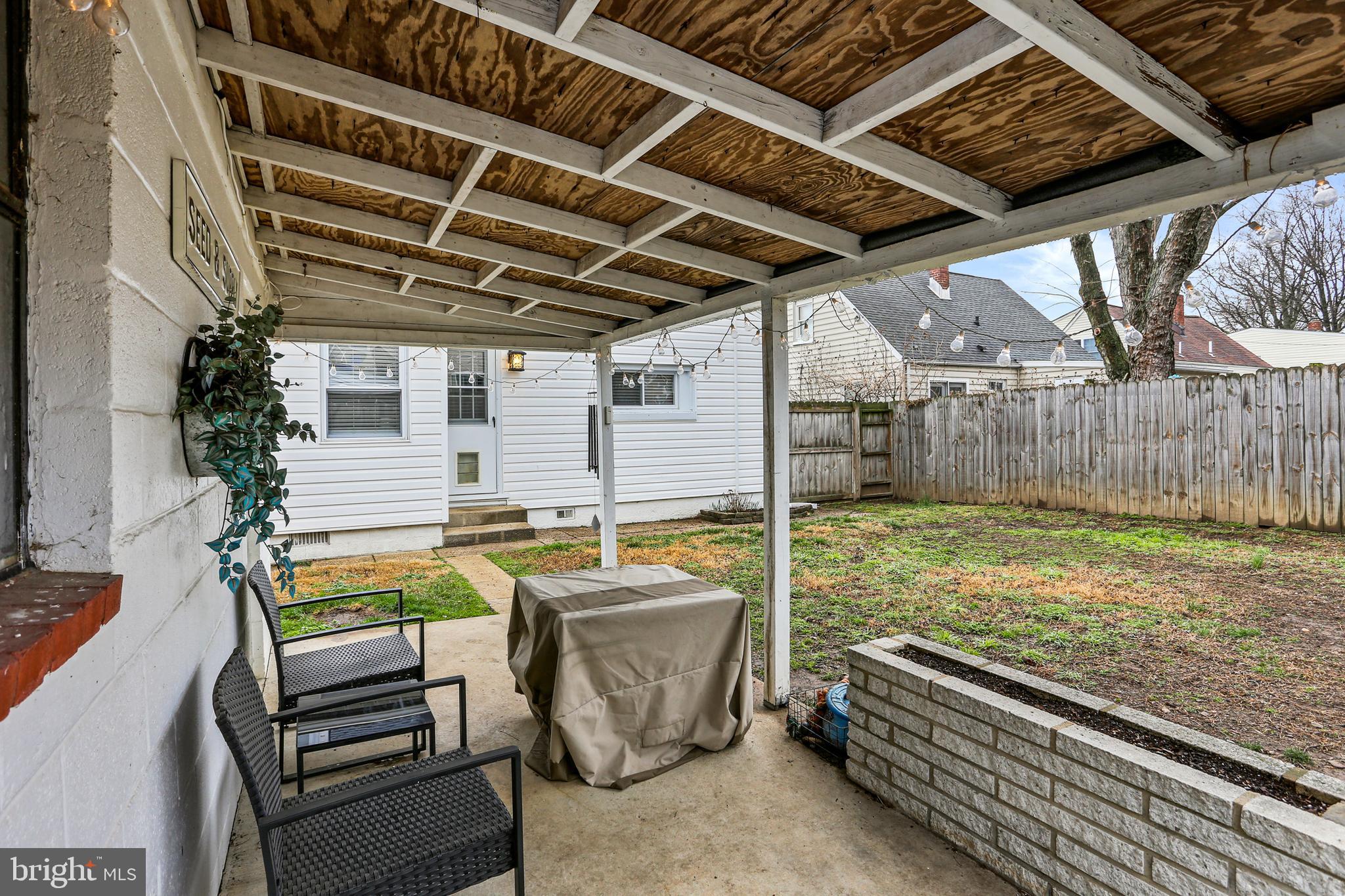 37 Ridgemoor Road Essex, MD 21221 - Photo 28 of 29 Covered patio off garage