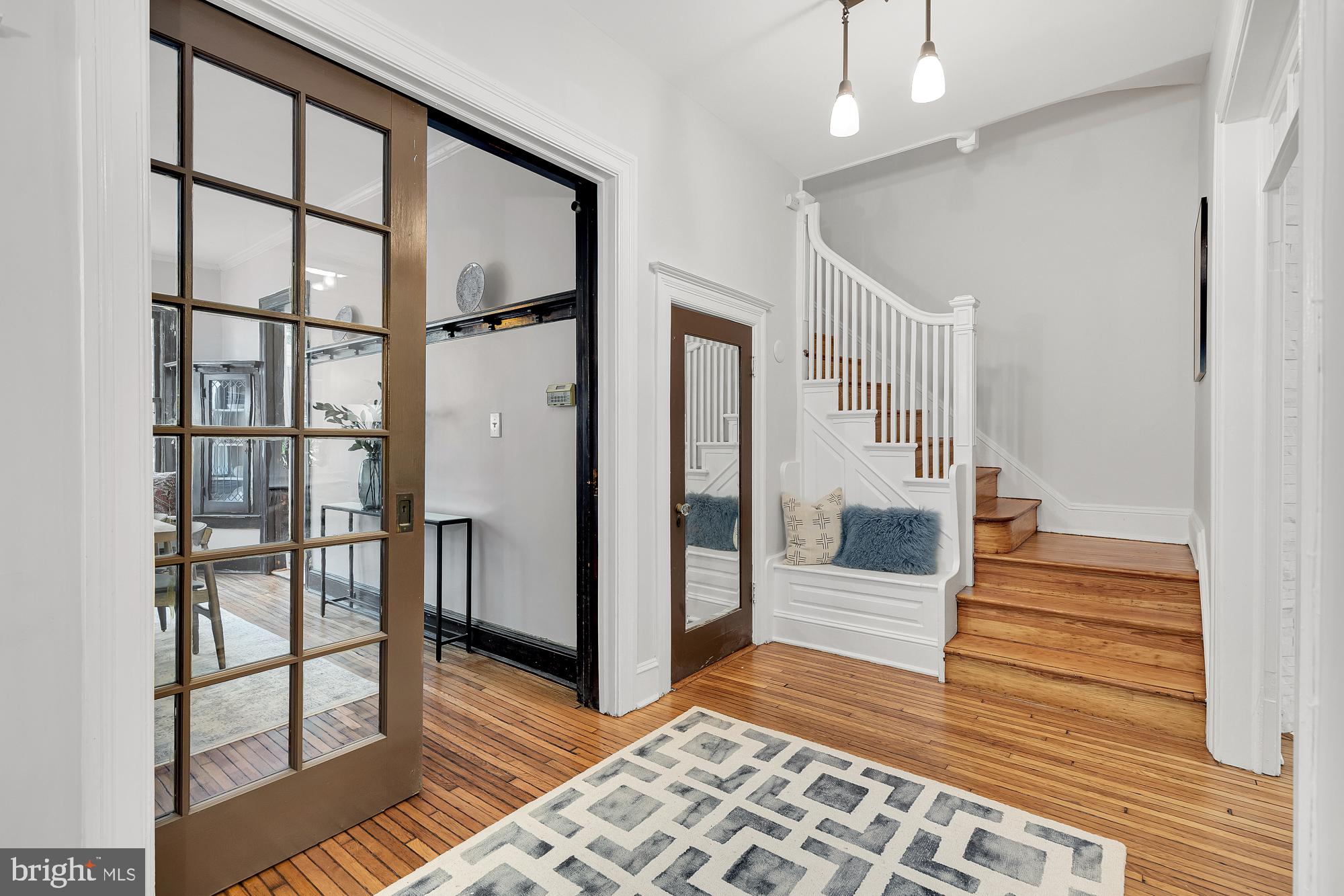 2025 Park Road Northwest Washington, DC 20010 - Photo 13 of 62 Beautiful pocket doors