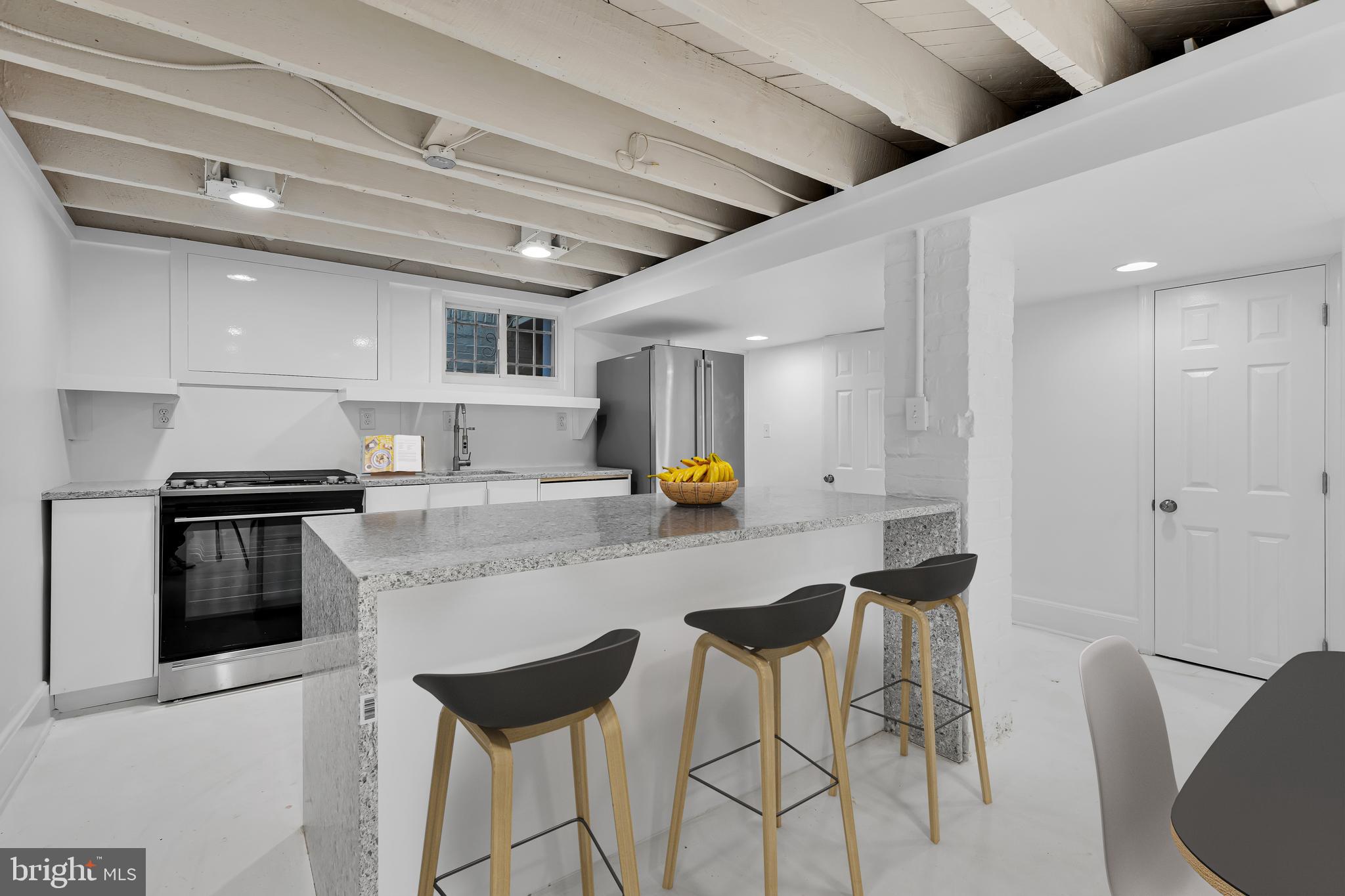2025 Park Road Northwest Washington, DC 20010 - Photo 46 of 62 Updated lower-level kitchen