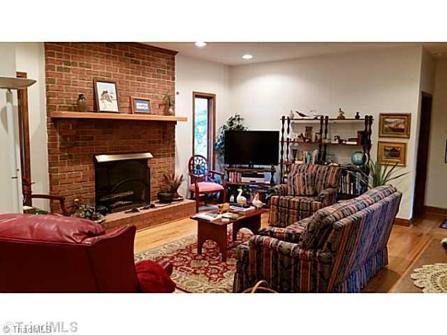 9075 Broad Street Rural Hall, NC 27045 - Photo 15 of 23 Living Room. Very nice brick home with real hardwoods