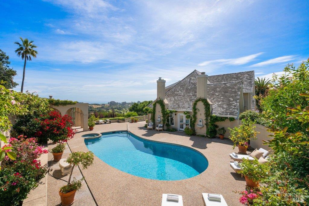 82 McNear Drive San Rafael, CA 94901 - Photo 46 of 54 a view of a swimming pool with a patio