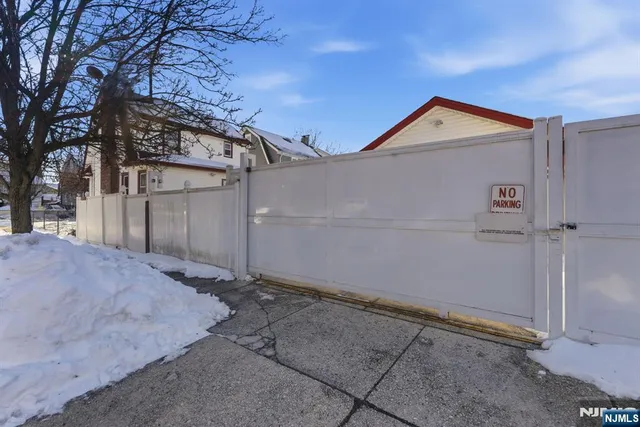 a backyard of a house