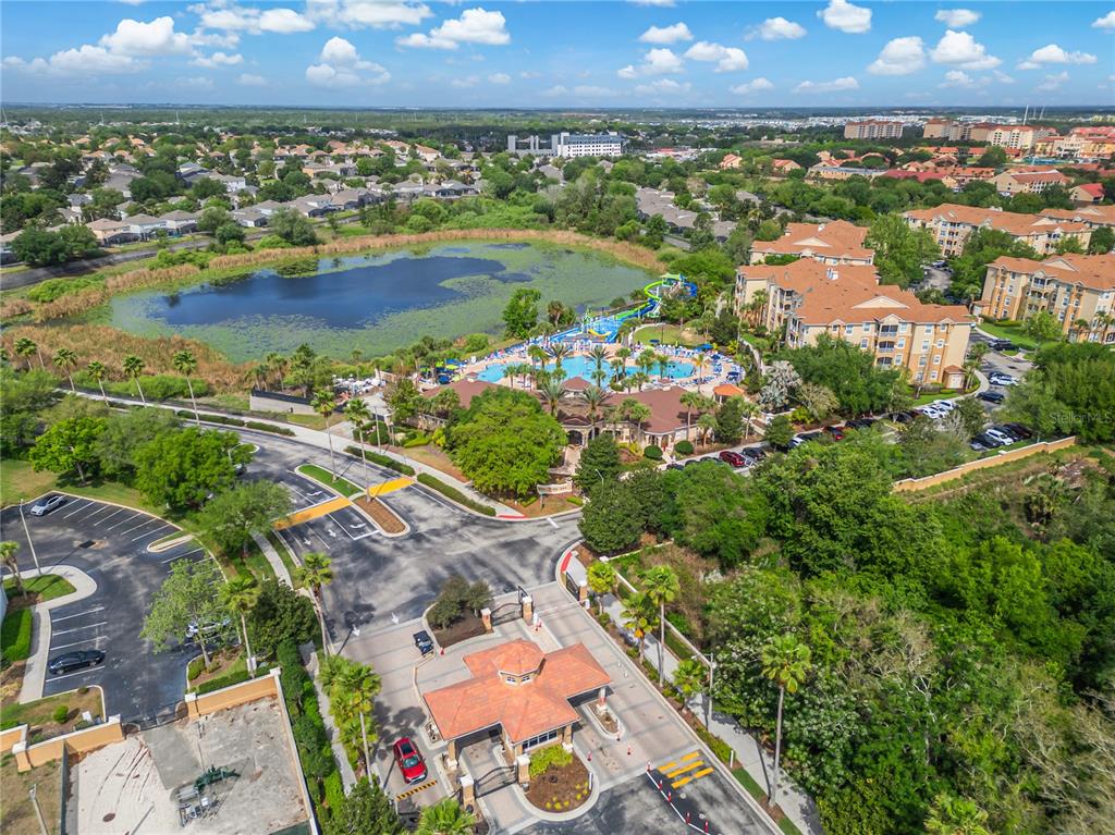 2817 Almaton Loop, Unit 301 Kissimmee, FL 34747 - Photo 51 of 51 an aerial view of residential building and lake