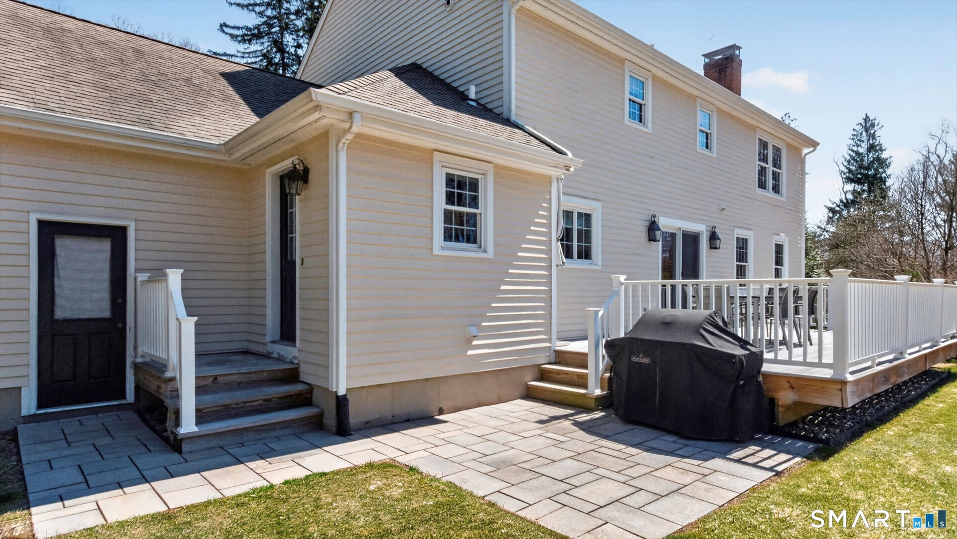 389 Huckleberry Hill Road Avon, CT 06001 - Photo 28 of 35 Gorgeous patio leads to the Ipe deck.