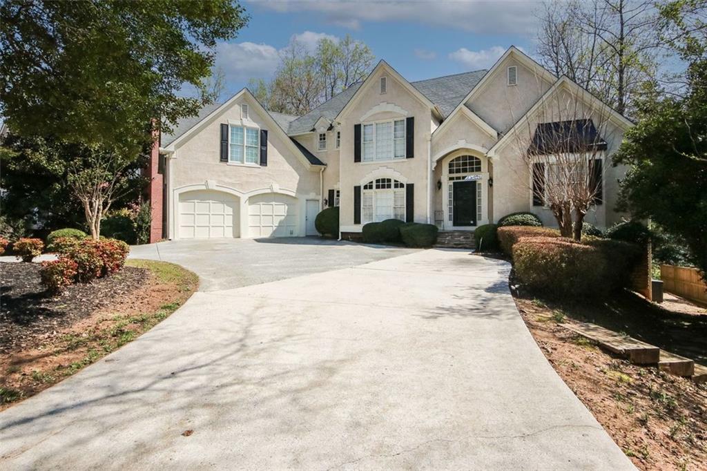 740 Crossfire Ridge Northwest Marietta, GA 30064 - Photo 1 of 1 Round about driveway-Welcome Home!!