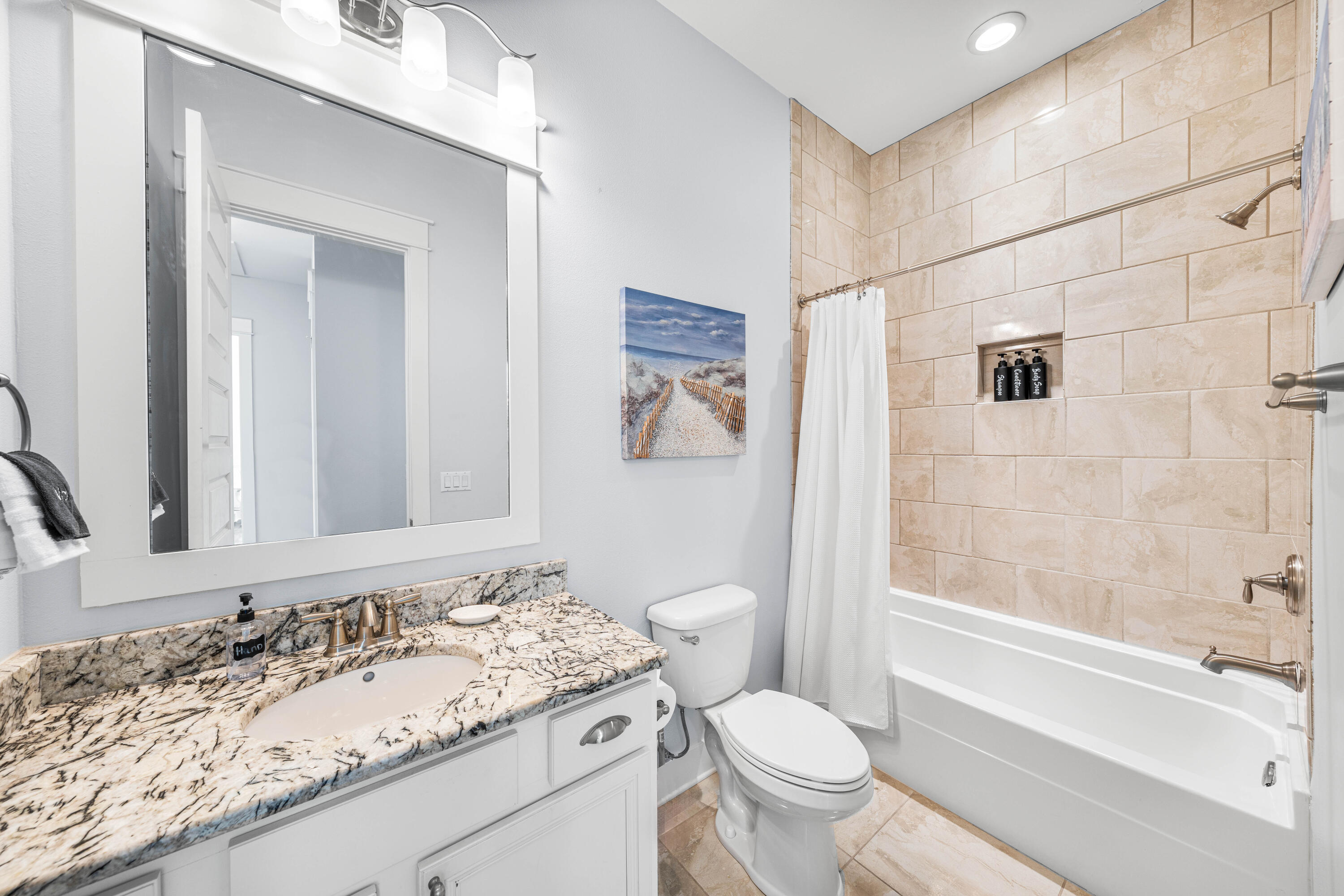 105 York Lane, Unit B Inlet Beach, FL 32461 - Photo 18 of 39 Guest Bathroom