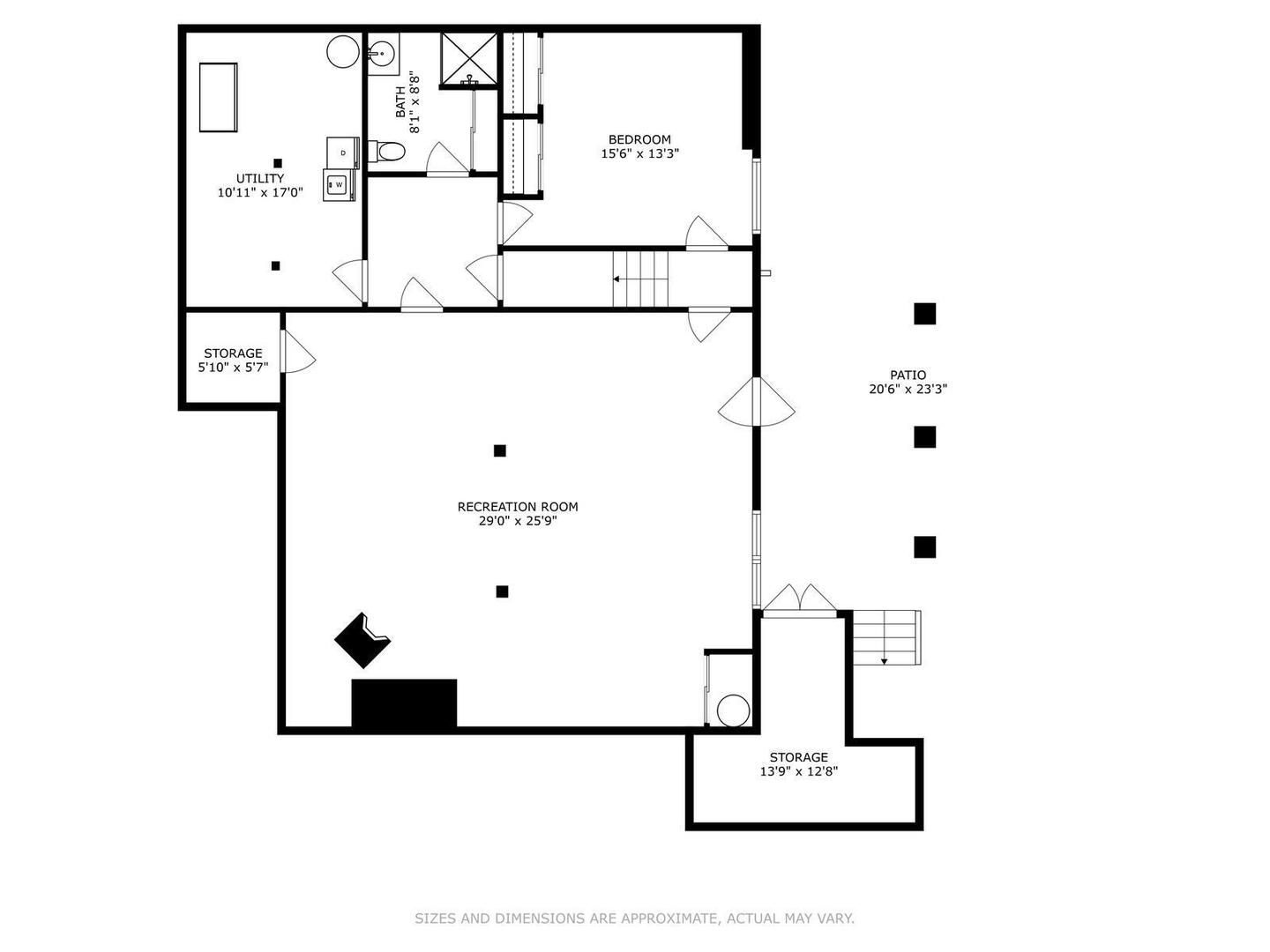 1825 5th Avenue South Clinton, IA 52732 - Photo 34 of 34 a picture of a bench in front of door