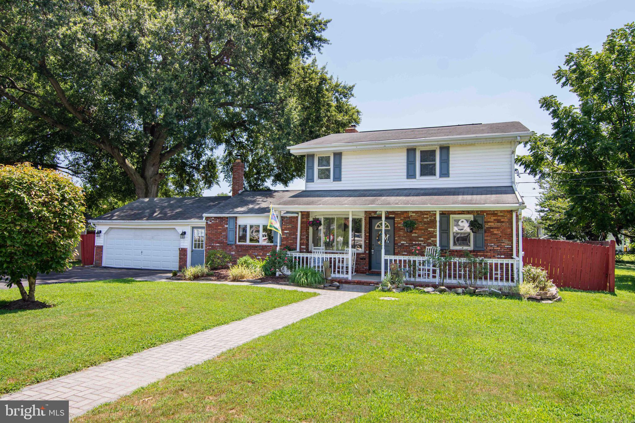 Large Front Yard - Covered Front Porch